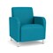 Lesro Siena Lounge Reception Guest Chair, 27 in W 29.5 in L 32.5 in H SN1101 - alternate 1
